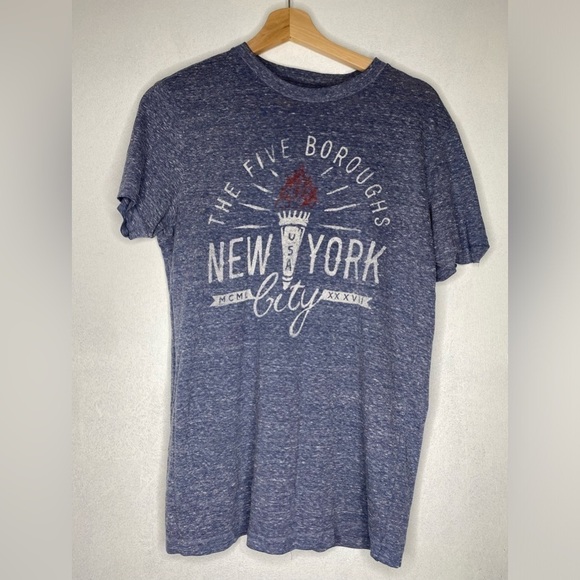 THE FIVE BOROUGHS NEW YORK TEE SHIRT - Picture 1 of 3
